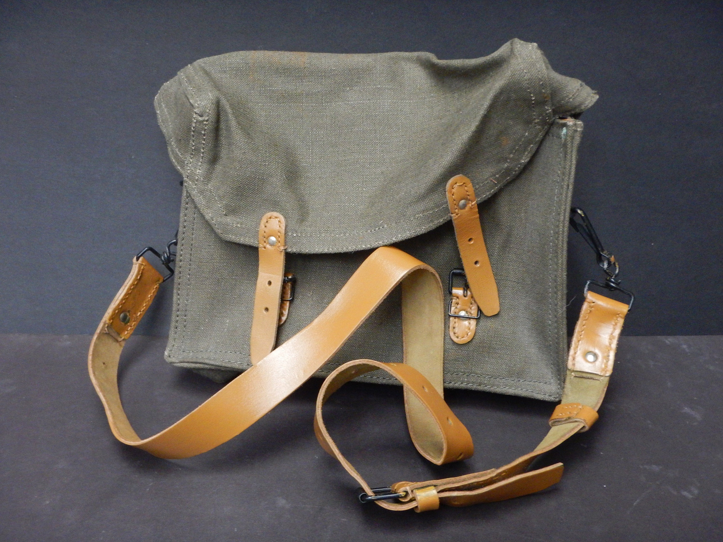 French Military WW2 Vintage Army Bag 