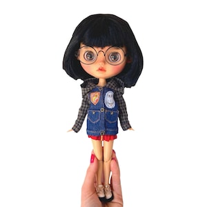 Blythe Denim Jacket for Blythe Dolls