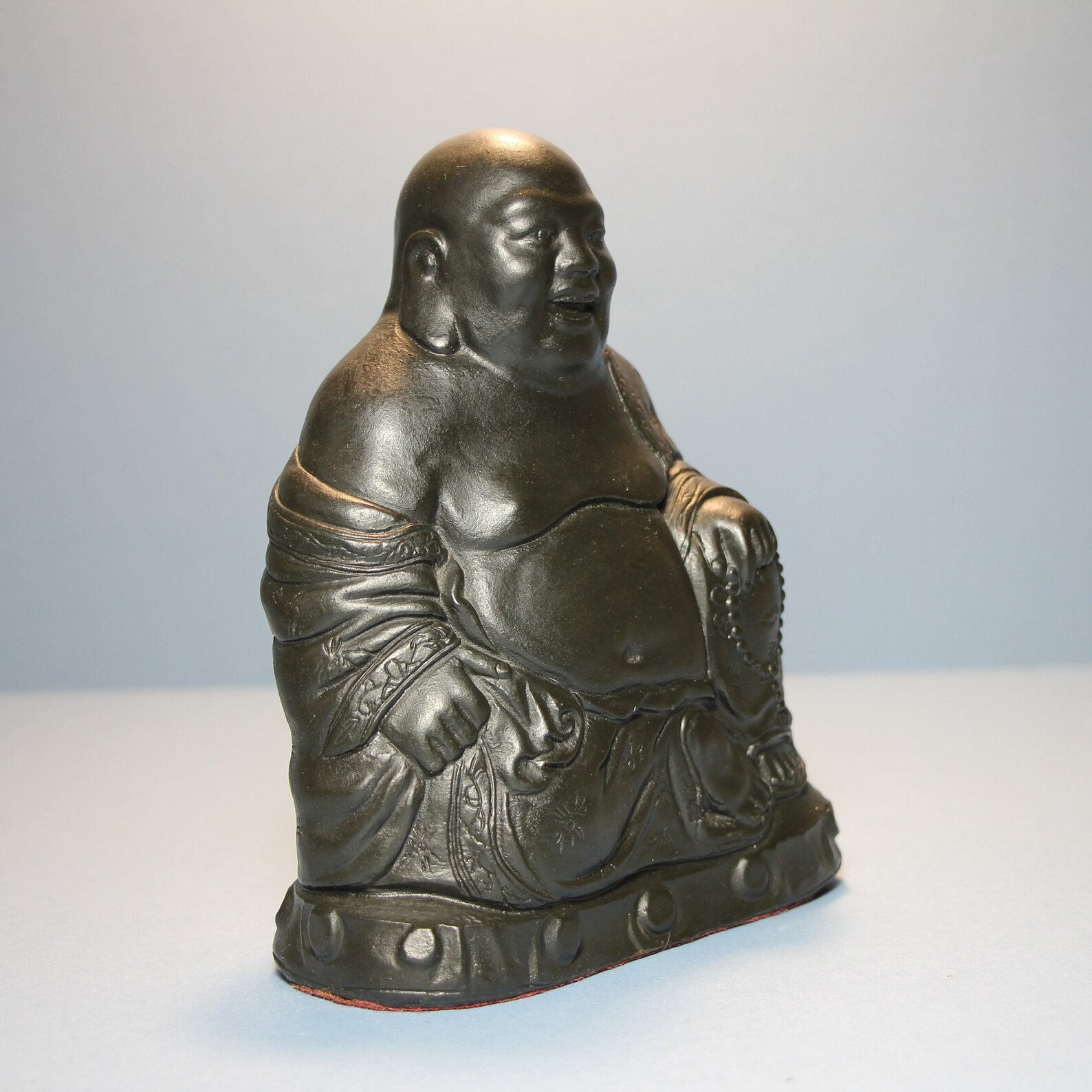 Seated Buddha made from Welsh Slate by Celtic Castings. | Etsy