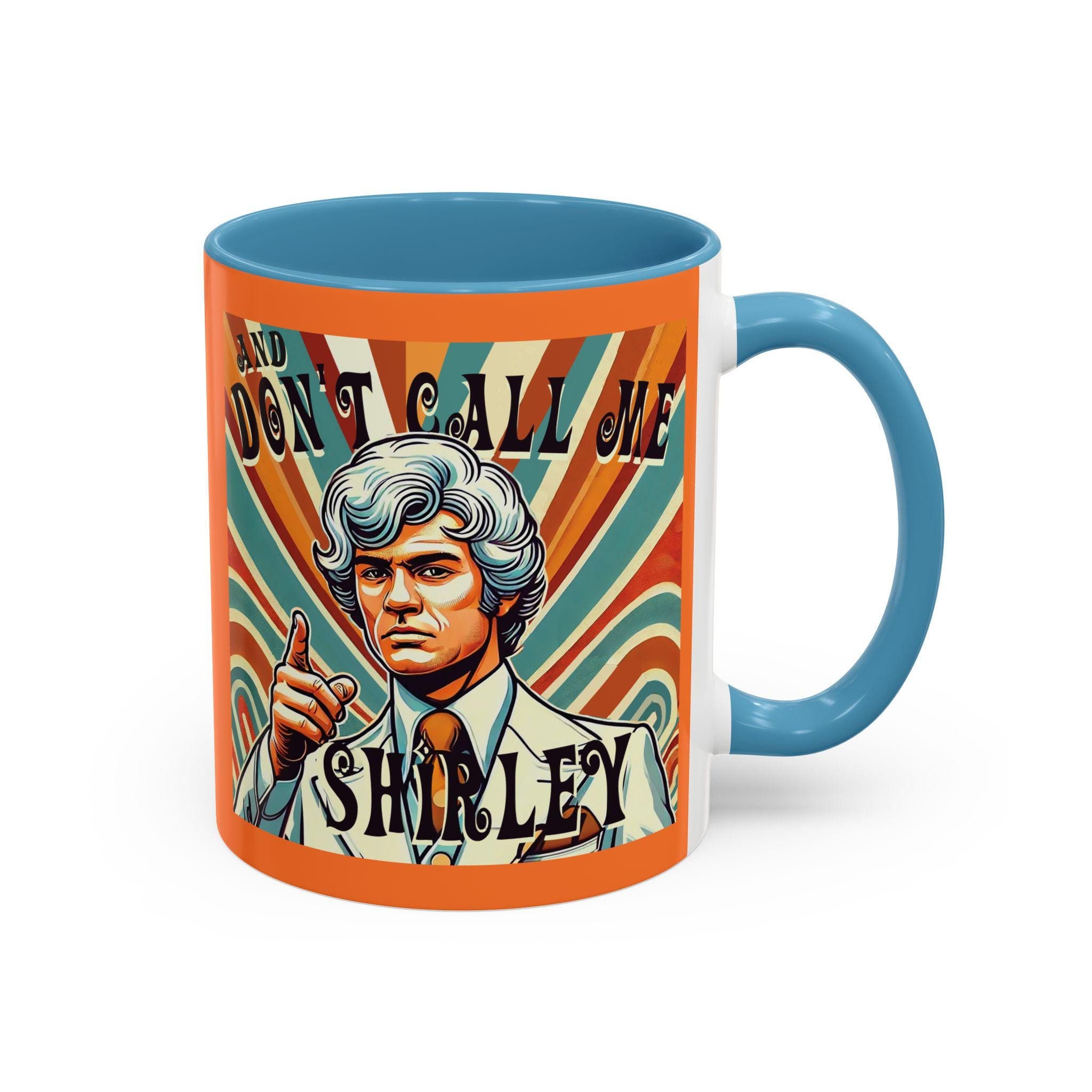 Tasse, Flugzeug Film Shirley Zitat, Retro lustige Kaffeetasse, weißer Anzug Mann Geschenk, 80er Jahre Vintage Film Fan Geschenk, Popkultur Kino, urkomisch
