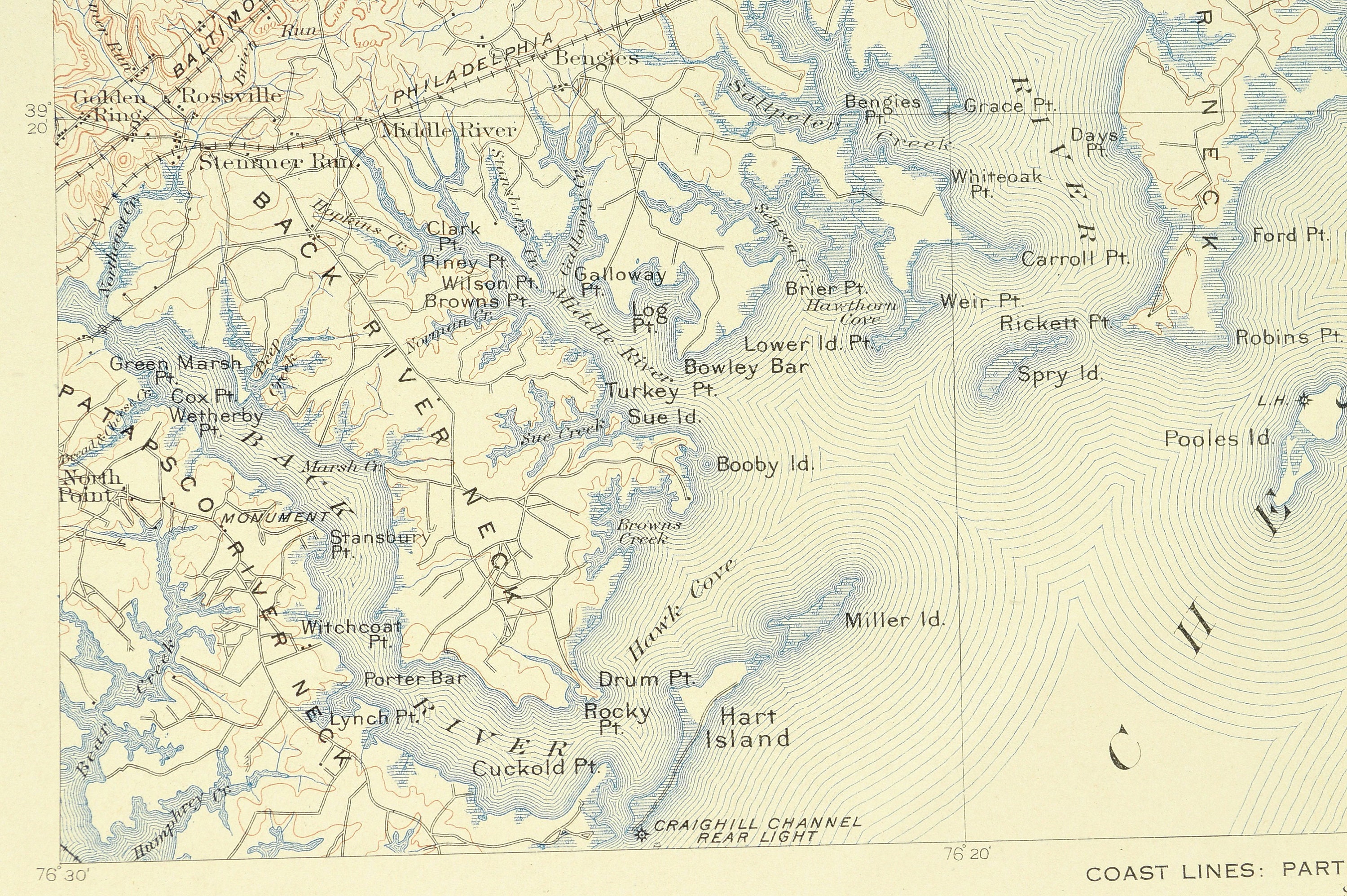 Explore The Chesapeake Map Of The Chesapeake Bay