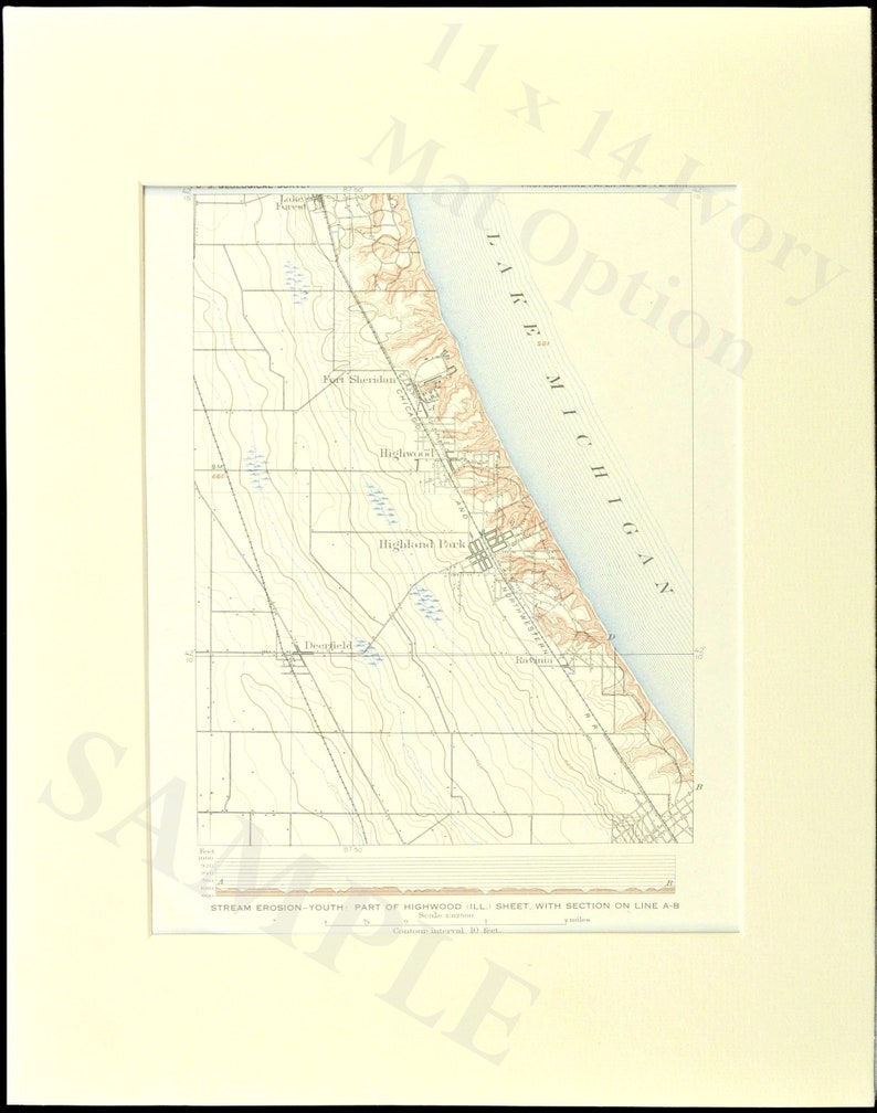 ORIGINAL Greenwood Lake Map New York Topographic Print Antique Etsy