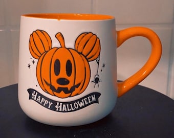 Mickey mouse spooky mug