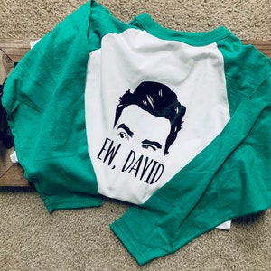 Eww David Baseball Tee Schitts Creek