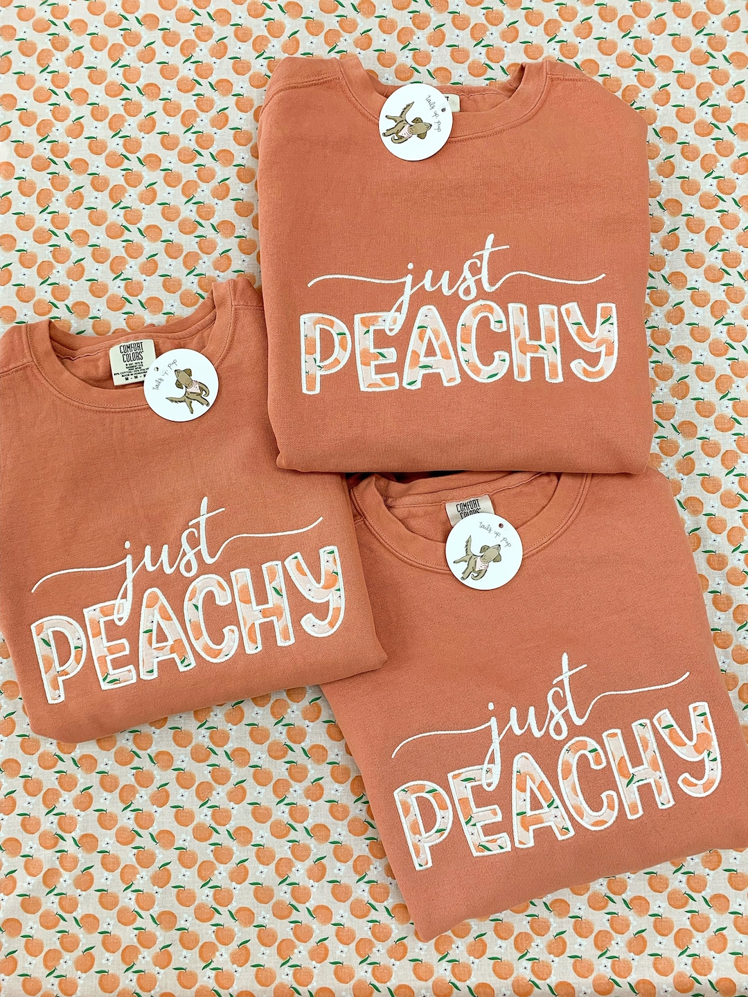 Peach Please Sweatshirt