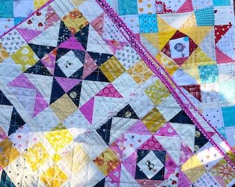 The Delighted Quilt Anleitung - PDF Download - by Bekka Parks