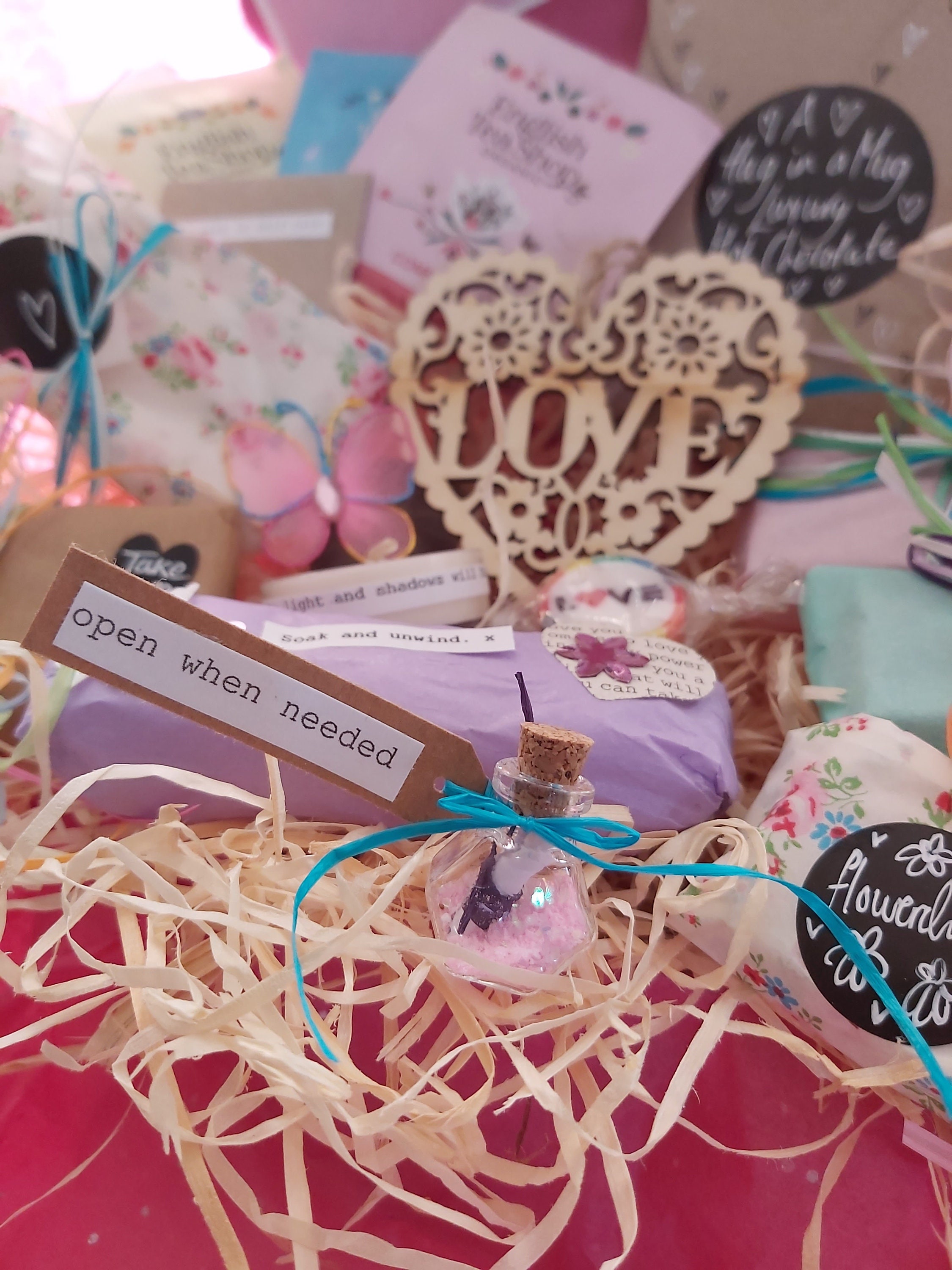 Hug in a box Self Care Gift Set Best friend gifts Bathset Etsy