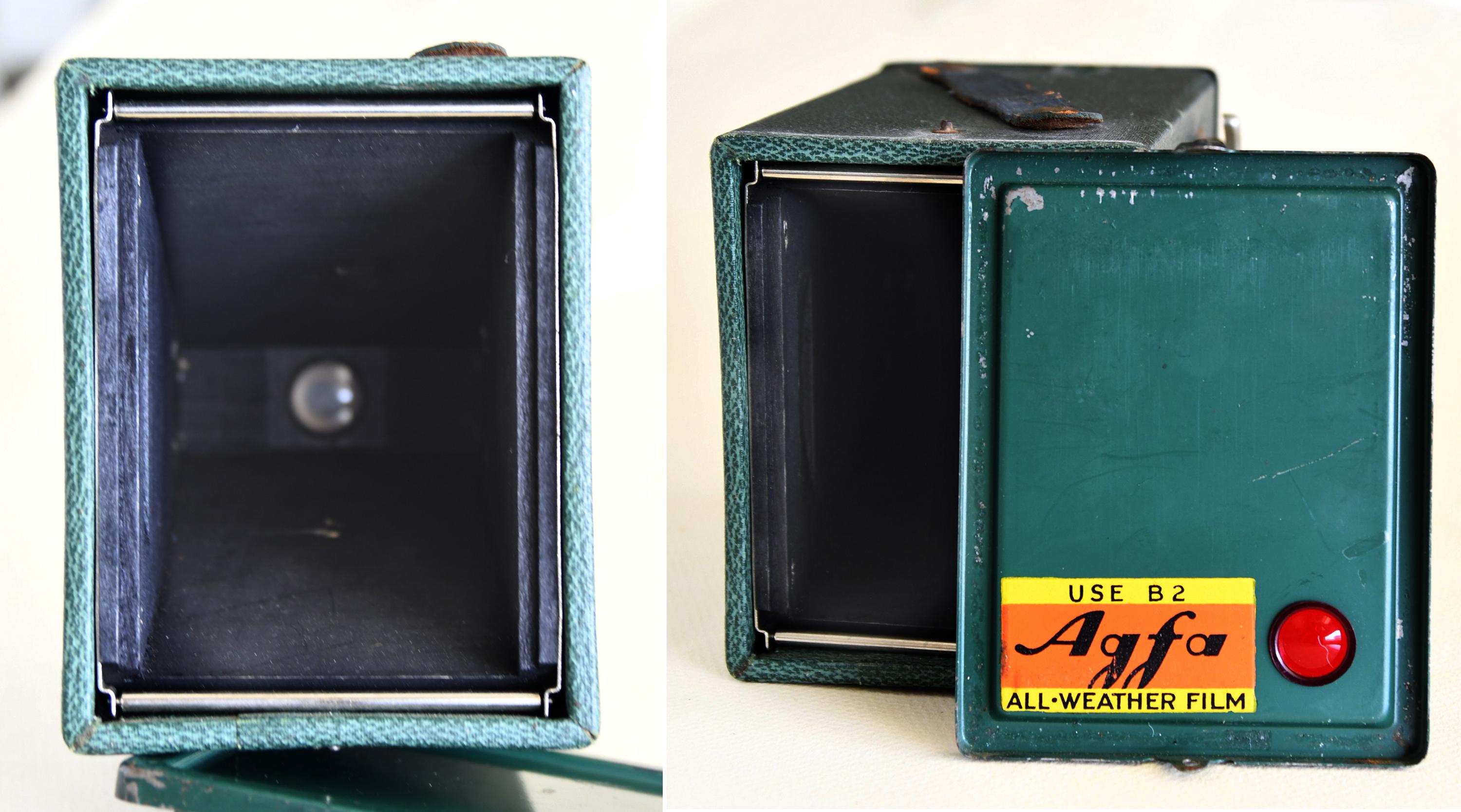 Vintage Agfa Ansco Box Camera No. 2 – Green, 1940s Shutter Works - Etsy