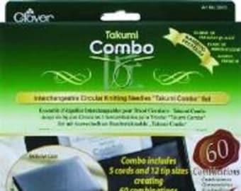 Clover Takumi Combo - Interchangeable Circular Knitting Needles Set