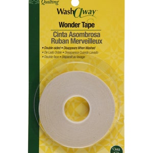 Dritz Quilting Washaway Wonder Tape Doppelseitig 1/4 "x25yd 3411