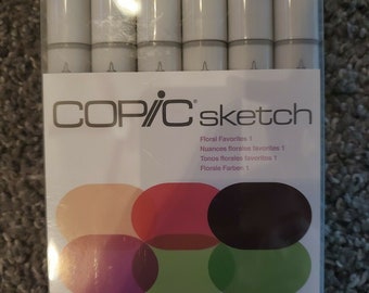 Copic Markers Sketch Marker 6/Pkg Floral Favorites 1