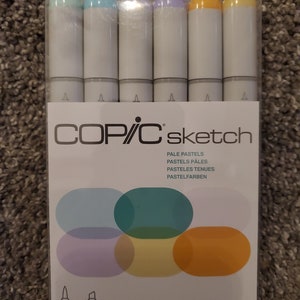 Marcatori copic Marcatori schizzo 6/Pkg Pastelli pallidi