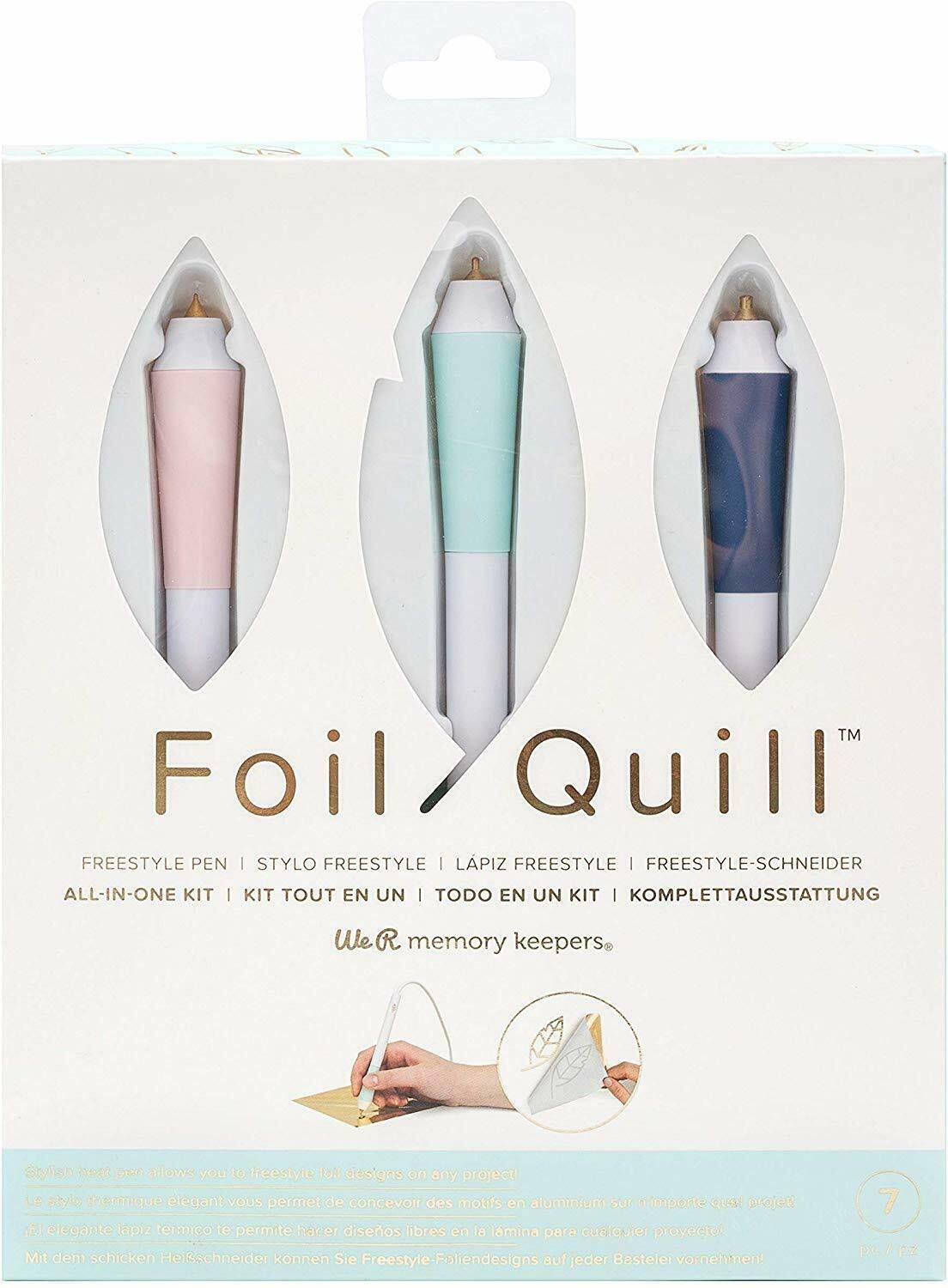 American Crafts We R Memory Keepers Foil Quill All-in-one Kit NEW 