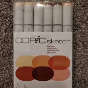  Copic Markers SB24 24-Piece Sketch Set, Basic