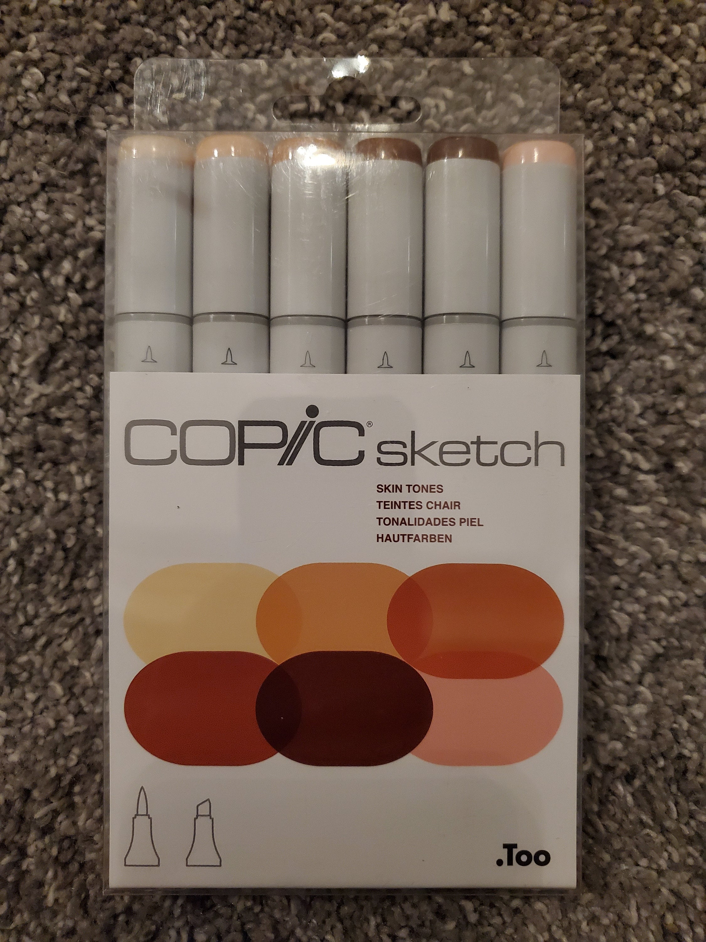 Buy Copic Markers Sketch Marker 6/pkg Skin Tones Online in India
