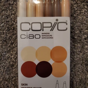 Copic Ciao Markers SKIN TONES Colori 6pk