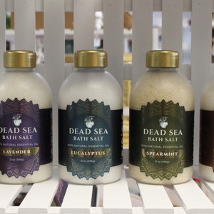 Essential Oil Bath Salts