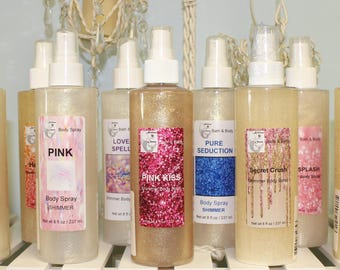 Women's Shimmer Body Spray