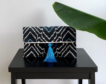 Ikat Clutch Bag Taormina