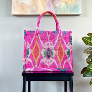 Ikat Tote Bag Amalfi