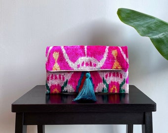 Ikat Clutch Bag Amalfi