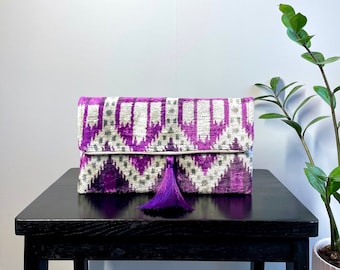 Ikat Clutch Bag Juan-Les-Pins