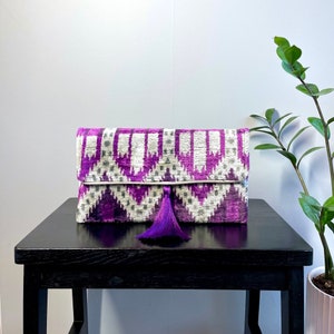 Ikat Clutch Bag Juan-Les-Pins