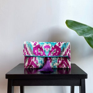 Ikat Clutch Bag Alassio