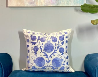 Suzani Cushion Çeşme | Suzani Pillow Çeşme