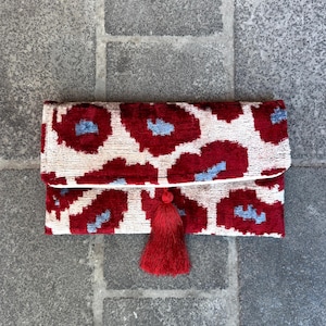 Bolso de mano Ikat Vesuvius