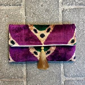 Bolso Clutch Ikat Almería imagen 2