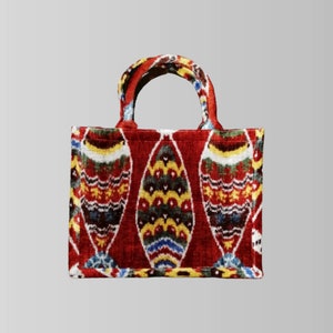 Ikat Tote Bag Vesuvius