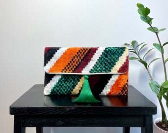 Ikat Clutch Bag Sainte-Maxime