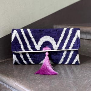 Ikat Clutch Bag Altea
