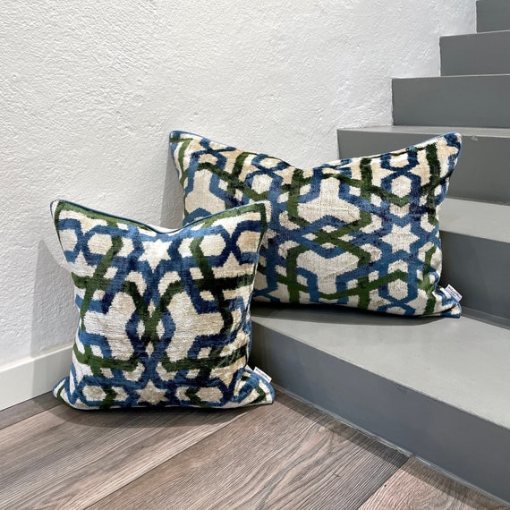 Etsy ikat pillows hot sale