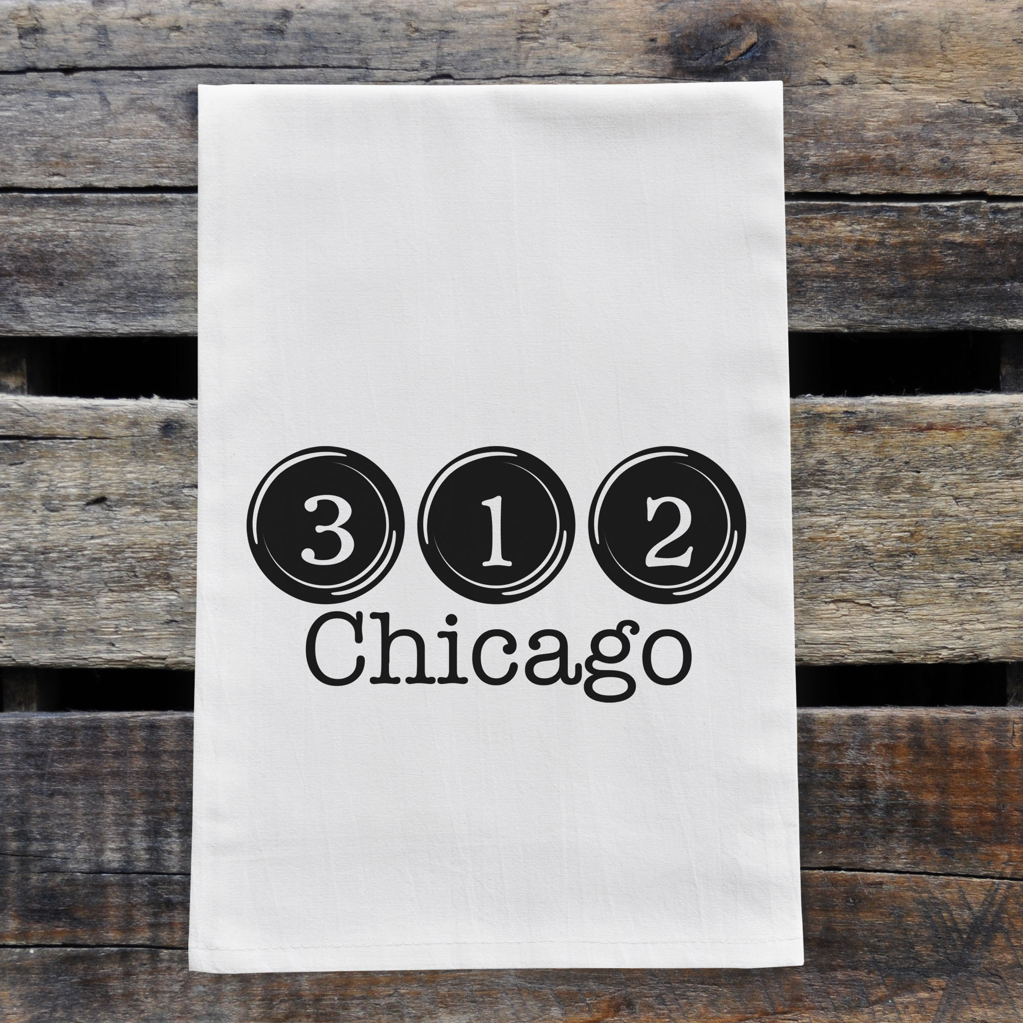 Personalized Area Code Tea Towel Housewarming or Hostess Etsy