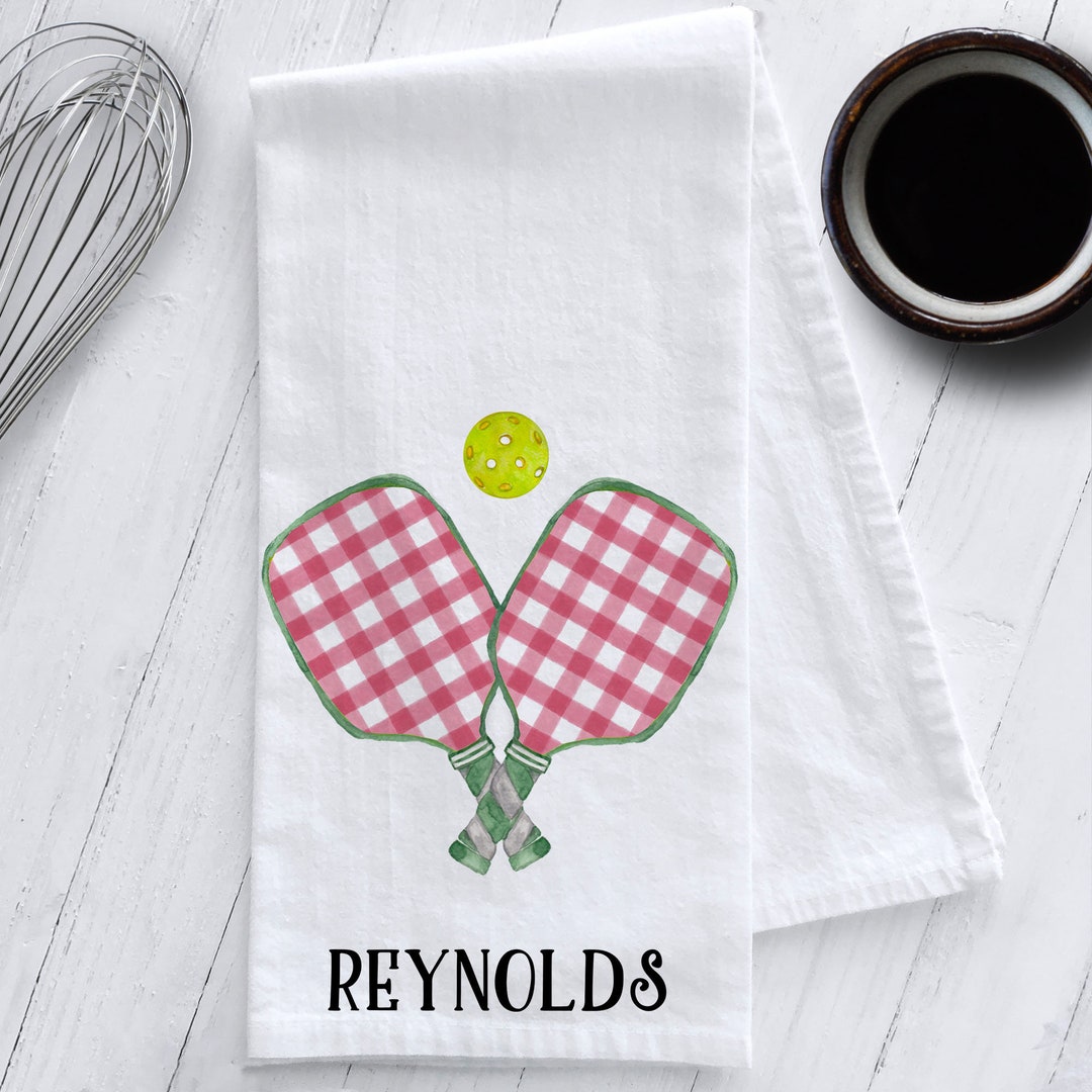 Pickleball Kitchen Towel - Stay Out Of The Kitchen Fun Dish Towel For Players & Chef Gifts