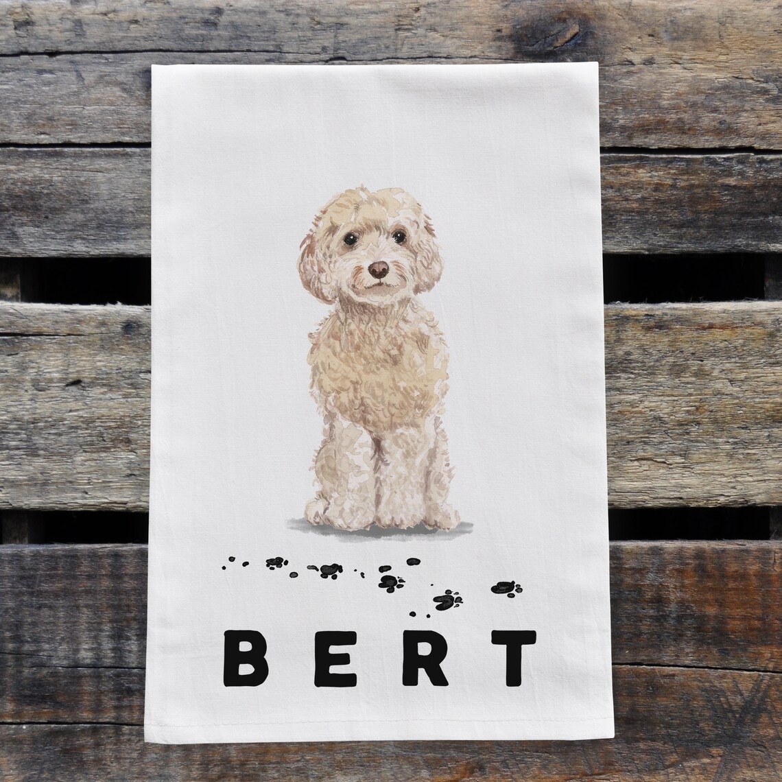 Personalized Cockapoo Kitchen Tea Towel Dog Lover Gift - Etsy