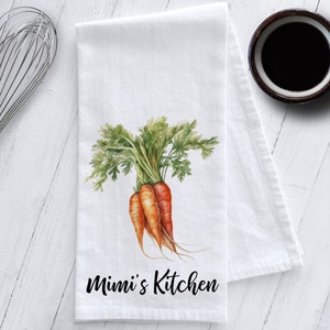 Beige Tea Towel. Farmhouse Style Kitchen Decor Handcrafted in Canada b –  Home Stitchery Decor