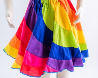 Twirl Skirt - Custom - Peppermint Swirl - Kids skirt