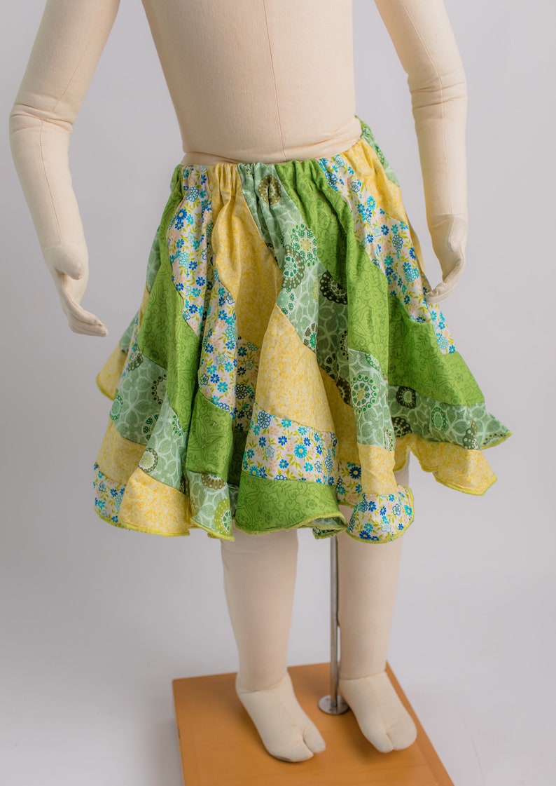 Twirl Skirt Custom Peppermint Swirl Kids skirt image 2