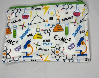 Snack Size Reusable Food Bags - Ready Made - Science - Aliens - Science