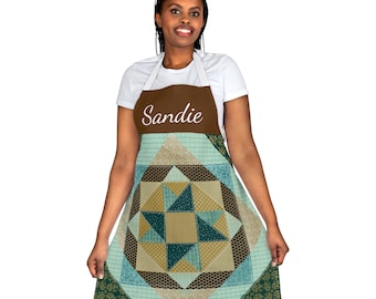 Quilted Design Apron