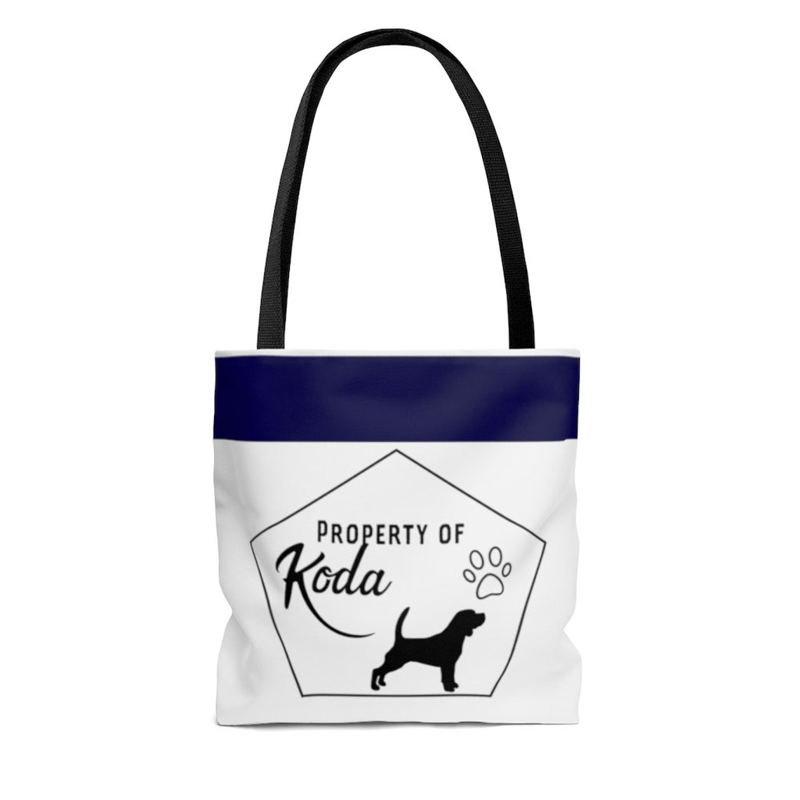 Custom Dog Tote Personalized Pet Tote Custom Bag Large Bag Etsy