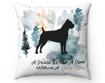 Cane Corso Dog Pillow,  Custom Dog Pillow, Personalized Pet Pillow,  Home Decor, Gift For Her