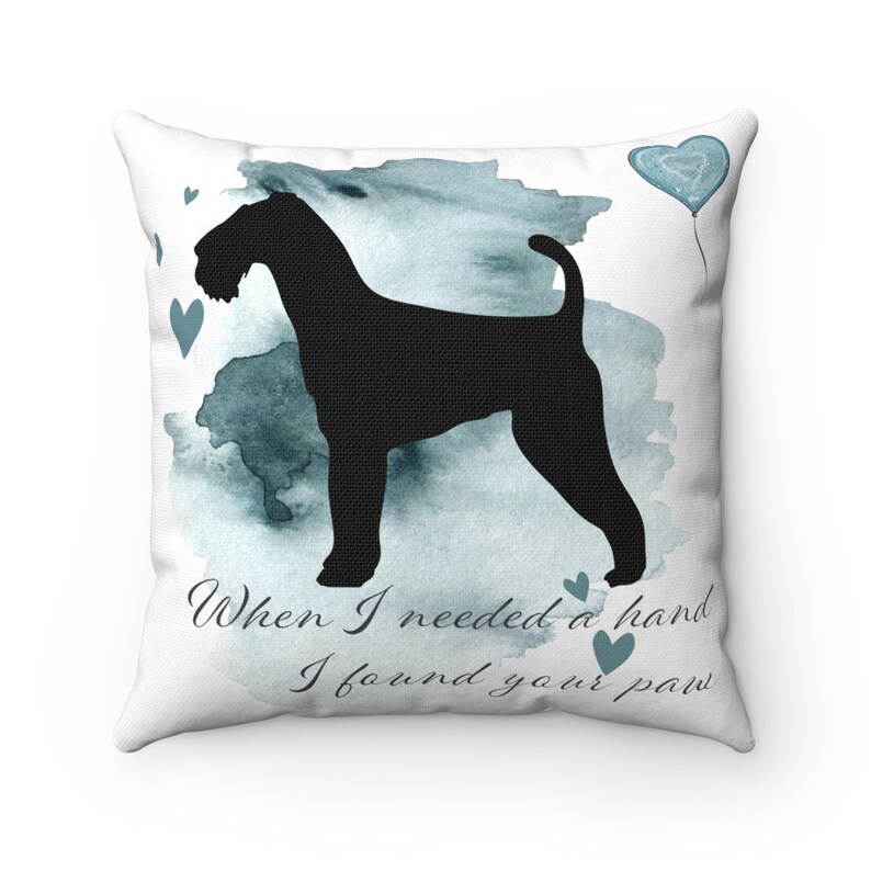 Australian Silky Terrier Pillow Custom Dog Pillow Etsy