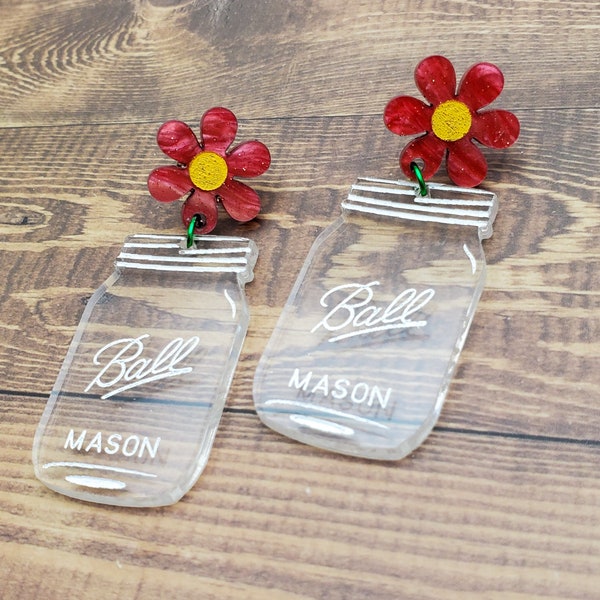 Mason Jar Jewelry Etsy