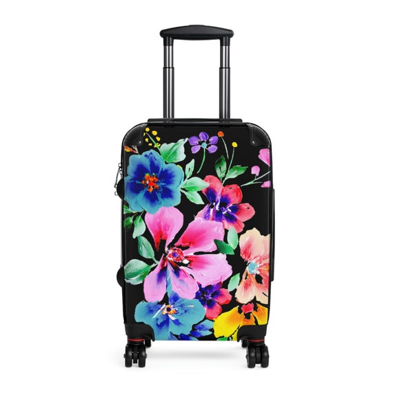 Bright Tropical Cabin Suitcase Etsy