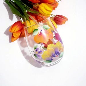 Unbreakable Acrylic Stemless Wine Glass