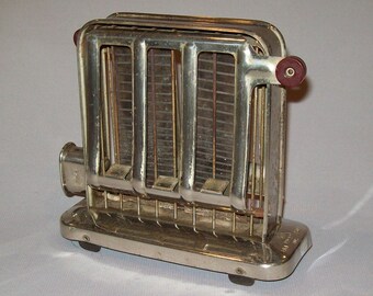 Seltener Alter Antiker VTG Ca 1920er Jahre Protos Elektrischer Toaster Art Deco Funktioniert Gut Gebraucht